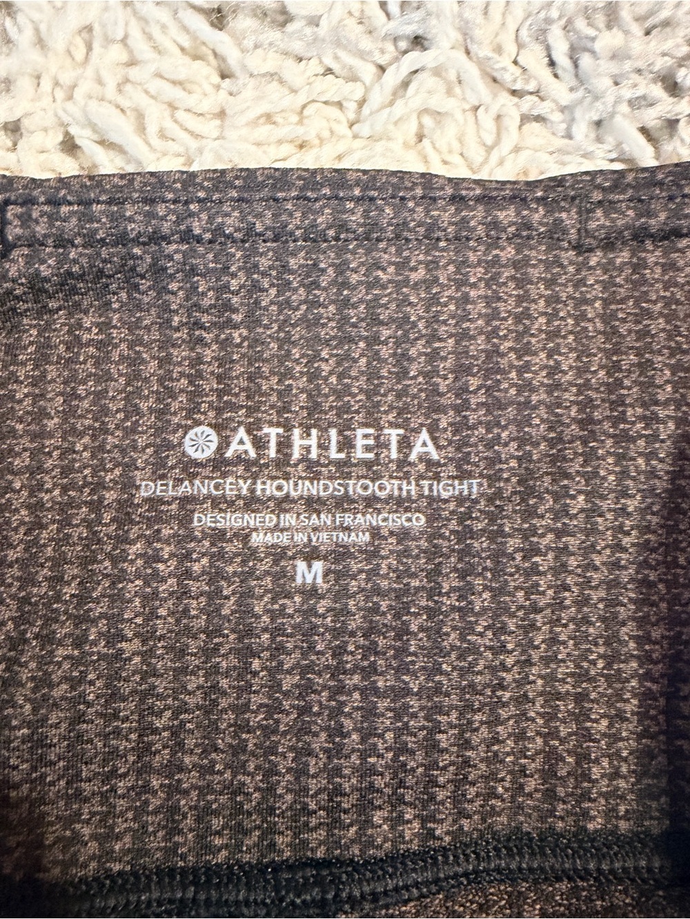 Athleta Delancey Houndstooth High-Waist Stretch Leggings - Picture 3 of 5